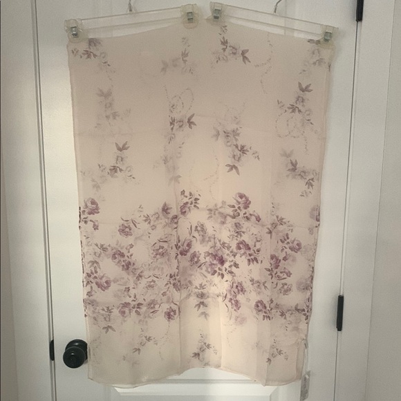 Floral Silk scarf